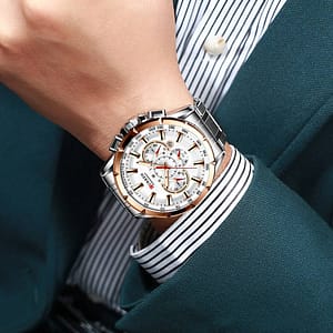 Sport Luxury Stainless Steel Watch Men's Watches Quartz Watches
